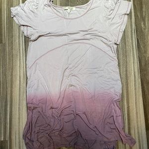 Purple ombré tunic women’s